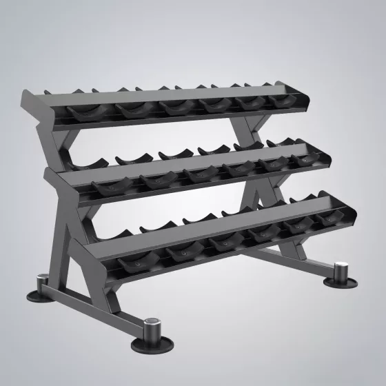 Beauty Dumbbell Rack FGX67 ชั้นวางดัมเบลดีไซน์กะทัดรัด แข็งแรง ทนทาน