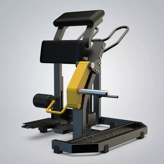 Standing Leg Curl FFE55X เครื่องฝึกต้นขาด้านหลังแบบยืน (Hamstrings) ระดับ Commercial