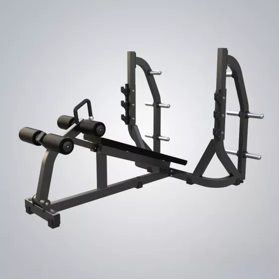 Olympic Decline Bench FFE73 ม้านั่งบาร์เบลแบบ Decline ระดับ Commercial