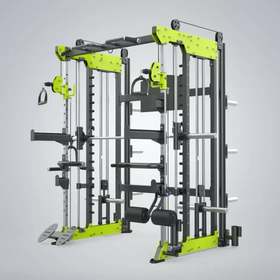 เครื่องเคเบิ้ลแมชชีน Functional Smith Machine FEO51Y สมิทแมชชีนอเนกประสงค์ Commercial Grade สำหรับฟิตเนสมืออาชีพ