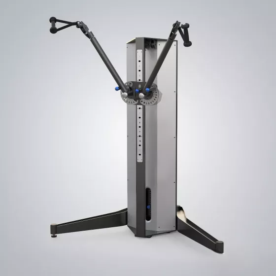 เครื่อง Max Dual Cable Cross FEO00 Cable Crossover Commercial ฝึกได้ทั้งร่างกาย สำหรับฟิตเนสมืออาชีพ