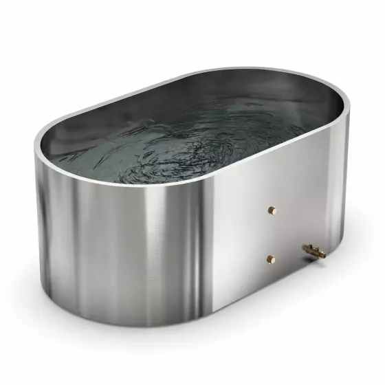 Stainless Steel Ice Bath Tub อ่างแช่น้ำเย็นทรงนอน สแตนเลส 304 ทั้งใบ
