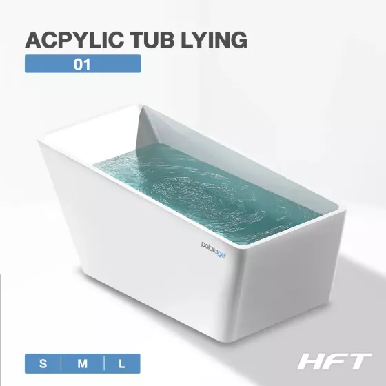 อ่าง Ice Bath TUB LYING อ่างนอน Acryllic รุ่น 01 S-L