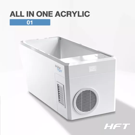 อ่าง All In One Acrylic รุ่น 01 อ่าง Ice Bath พร้อม Chiller ACR 1.0HP