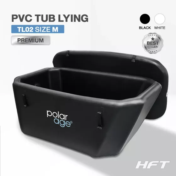 อ่าง Ice Bath PVC TUB LYING รุ่น TL02 ไซส์ M อ่างนอนสี่เหลี่ยม (Premium)