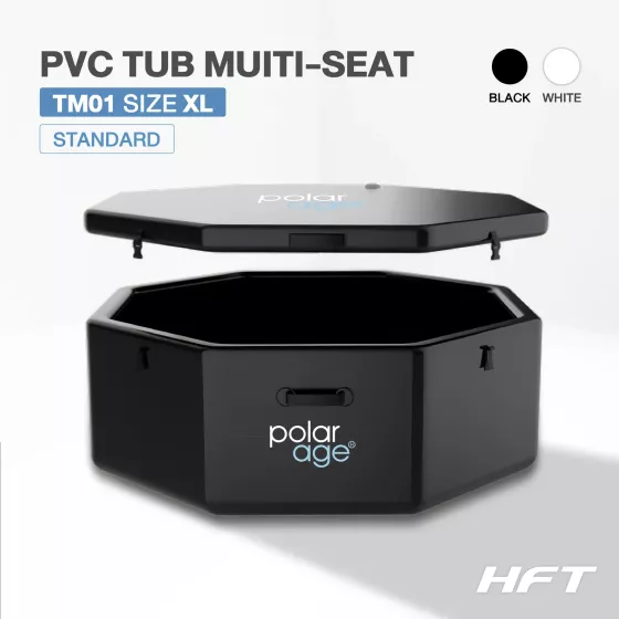 อ่างหลายที่นั่ง อ่าง Ice Bath PVC TUB Muiti Seat รุ่น TM01 ไซส์ XL