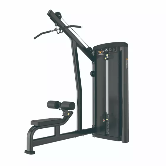 เครื่อง Lat Pulldown DDJ08 เครื่องดึงหลังบน Pin-Selected Commercial สำหรับฟิตเนสมืออาชีพ