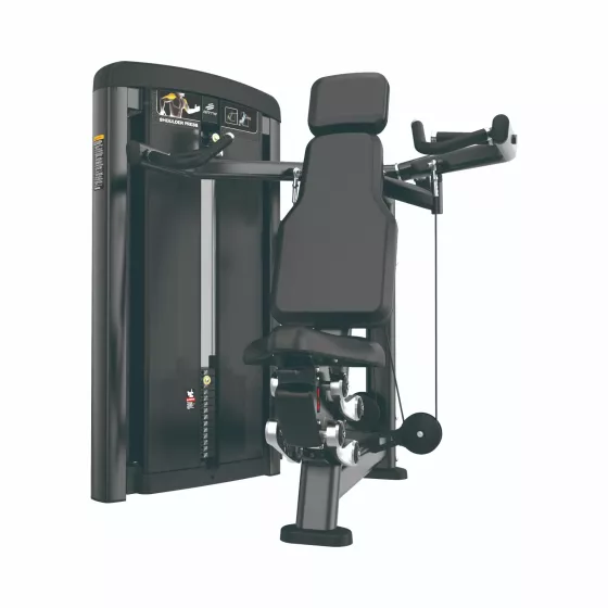 เครื่อง Shoulder Press DDJ03 เครื่องกดไหล่ Commercial แบบ Pin-Selected สำหรับฟิตเนสมืออาชีพ