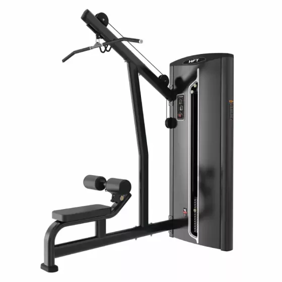 LAT PULLDOWN DDH08 เครื่องดึงหลัง Pin-Selected Commercial สร้างปีกกว้าง หลังสวย คุมท่าได้แม่นยำ