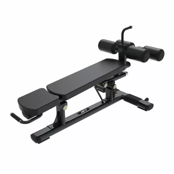 ADJUSTABLE ABDOMINAL BENCH DDJ41 ม้านั่งซิทอัพ ม้านั่งออกกำลังกาย ปรับองศาได้ สำหรับฝึกกล้ามท้องระดับ Commercial