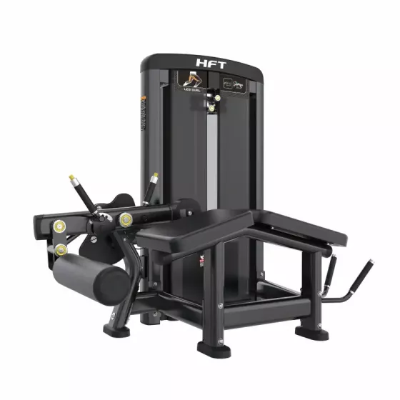 เครื่อง Prone Leg Curl DDJ13 เครื่องงอขานอนคว่ำ Pin-Selected Commercial สำหรับฝึกกล้ามเนื้อหลังขาโดยตรง