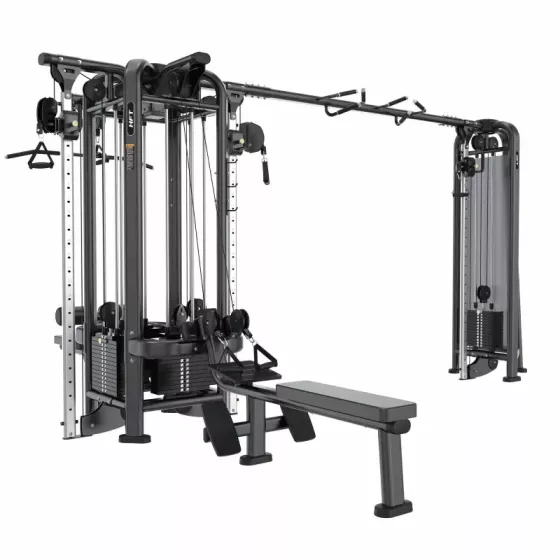 MULTI-JUNGLE 5 STATION DDJ60 เครื่องออกกำลังกายรวมสายเคเบิล สำหรับฟิตเนส