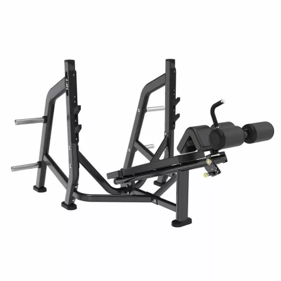 OLYMPIC DECLINE BENCH DDJ48 ม้านั่งโอลิมปิก Decline Bench Press สำหรับฝึกอกล่างระดับฟิตเนสมืออาชีพ