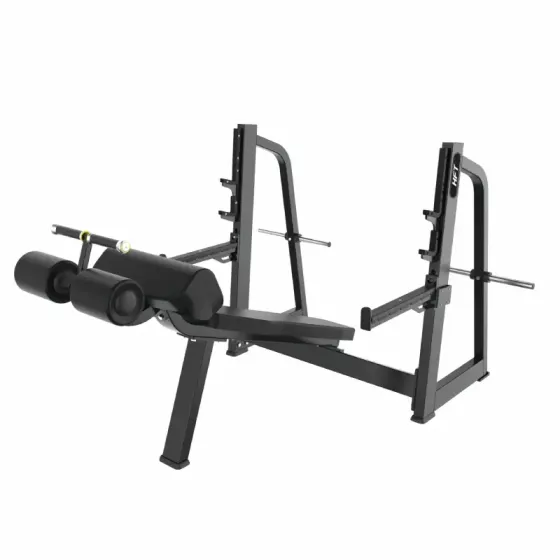 OLYMPIC DECLINE BENCH DVD41 ม้านั่ง Bench Press องศาลาด Olympic Grade แข็งแรงพิเศษ สำหรับฟิตเนสมืออาชีพ