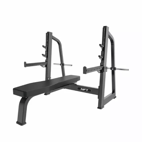 OLYMPIC FLAT BENCH DVD43 ม้านั่ง Bench Press แบบเรียบ Olympic Grade แข็งแรง มาตรฐานฟิตเนสมืออาชีพ