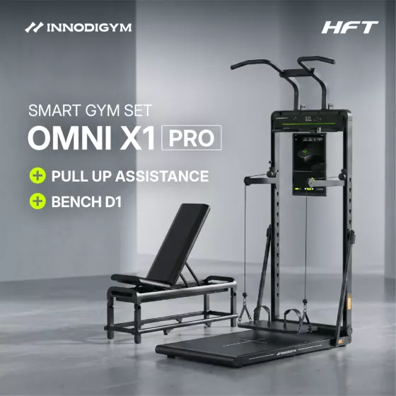 ฝึกทั้งตัวด้วย OMNIX1 และโปรแกรมออกกำลังกายมากกว่า 500 ท่า