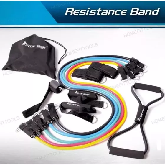 ยางยืดออกกำลังกายแรงต้าน ยางยืดแรงต้าน  Resistance Band | Homefittools