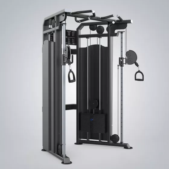 Functional Trainer HFT FEO1017A เครื่องเคเบิล Functional Trainer 95kg x2 Commercial