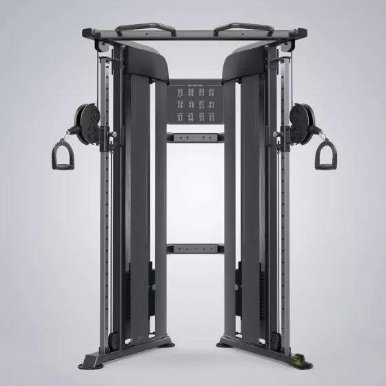 เคเบิ้ลแมชชีน Functional Trainer Light Commercial FEO17D เครื่อง Functional Trainer ขนาดกะทัดรัด Dual Cable 80kg x2