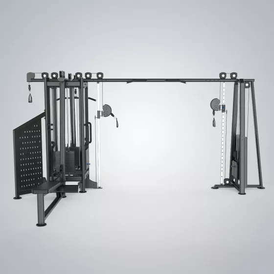 5 Multi-Station Tower FOV66 เครื่องออกกำลังกายรวม 5 สถานี Commercial Grade