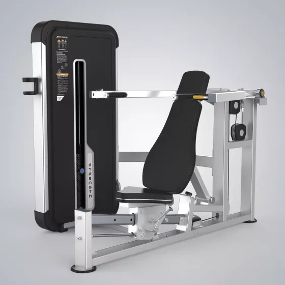 เครื่อง Chest & Shoulder Press FCR84Y Multi Press Machine รวม Bench Press Incline Press Shoulder Press สำหรับฟิตเนส Commercial