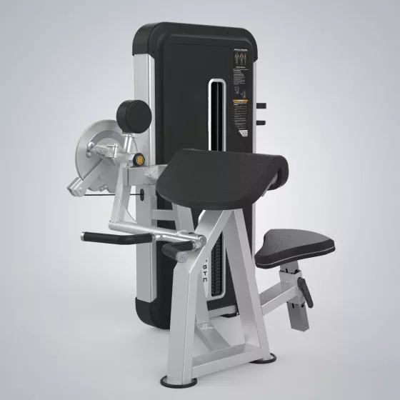 เครื่อง Camber Curl & Triceps FCR87Y เครื่องเล่นแขน 2 in 1 Biceps & Triceps Commercial Grade สำหรับฟิตเนส