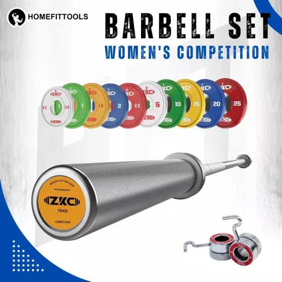 Women's Competition Barbell Set บาร์เบลแข่งขัน มาตรฐานสากล