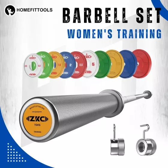 Women's Training Barbell Set บาร์เบลแข่งขัน มาตรฐานสากล