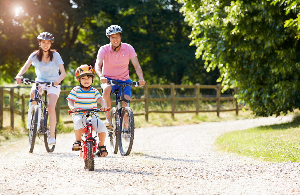 ปั่นจักรยานออกกำลังกาย