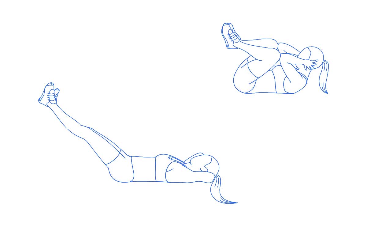 ท่ายกขาค้าง ท่าออกกำลังกายพื้นฐานสำหรับผู้เริ่มต้น