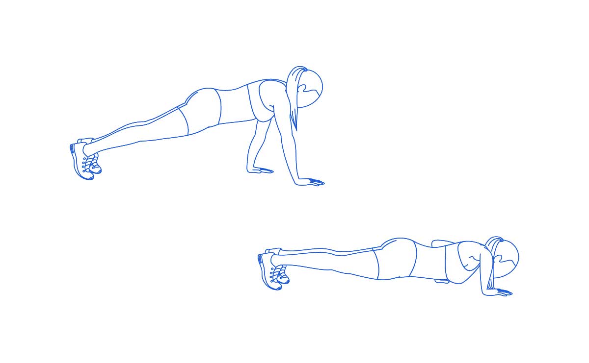 ท่าวิดพื้น ท่าออกกำลังกายพื้นฐานสำหรับผู้เริ่มต้น