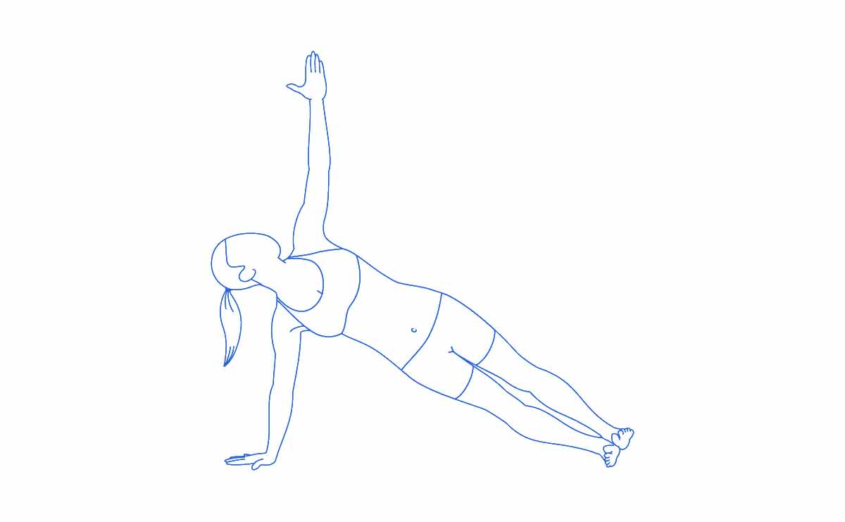 ท่าไซด์แพลงก์ ท่าออกกำลังกายพื้นฐานสำหรับผู้เริ่มต้น