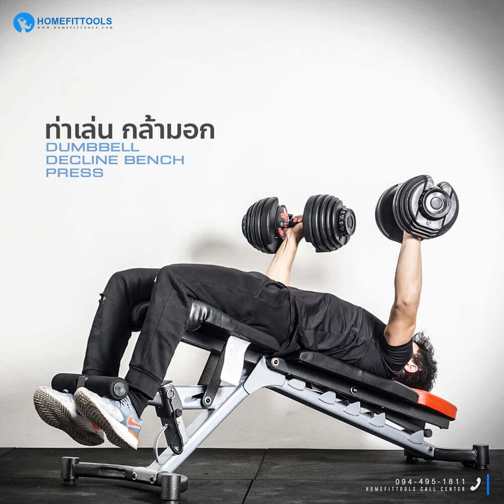 Dumbbell Decline Press