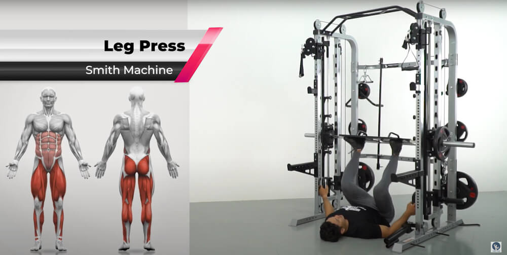 ท่าเล่น Leg Press