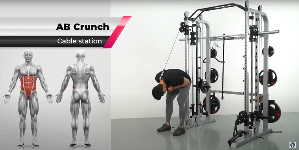 ท่าเล่น AB Crunch