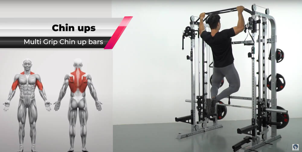 ท่าเล่น Chin Ups