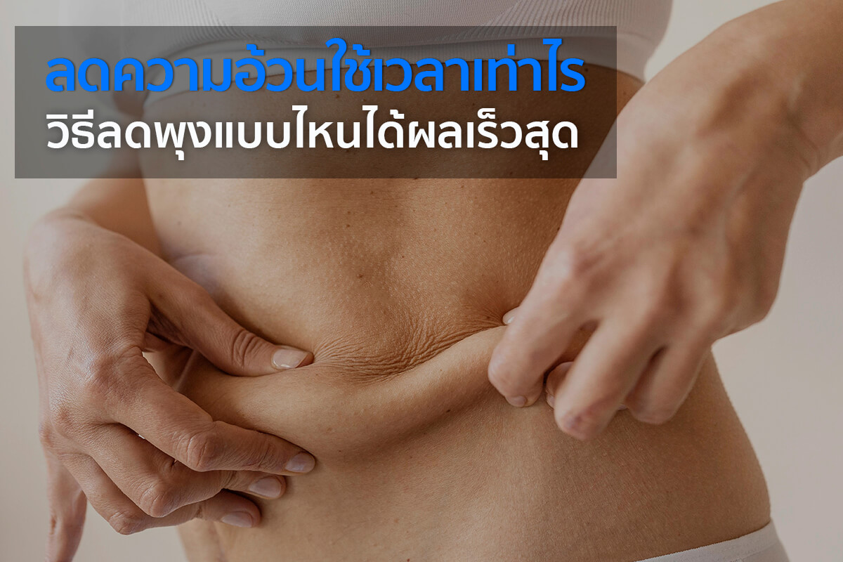 วิธีลดพุง