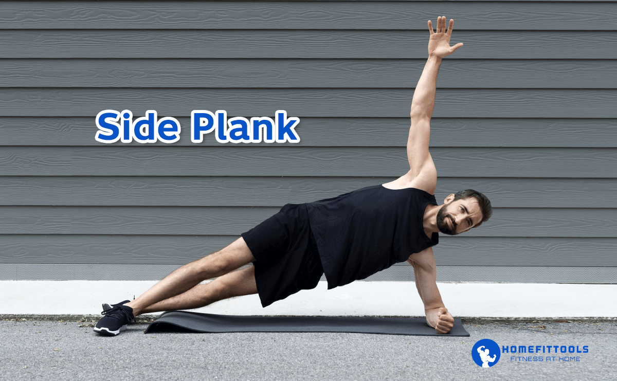 Side Plank ออกกำลังกายลดพุงผู้ชาย