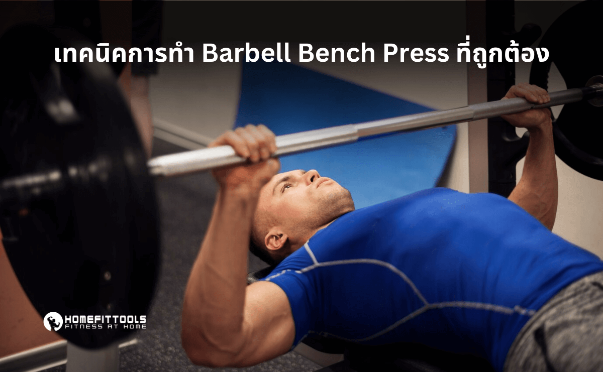 การทำ Barbell Bench Press