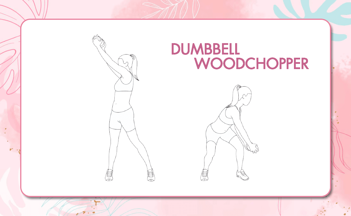 Dumbbell Woodchopper