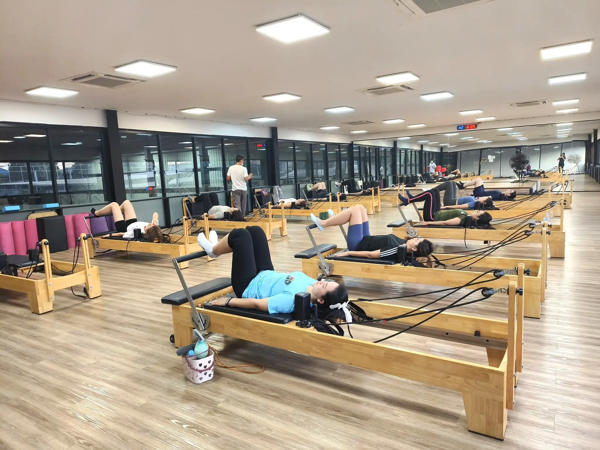 รีวิวการติดตั้งเครื่องพิลาทิส - 2