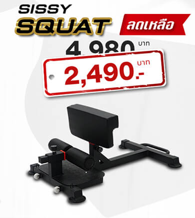 ม้านั่งออกกำลังกาย Sisty Squat