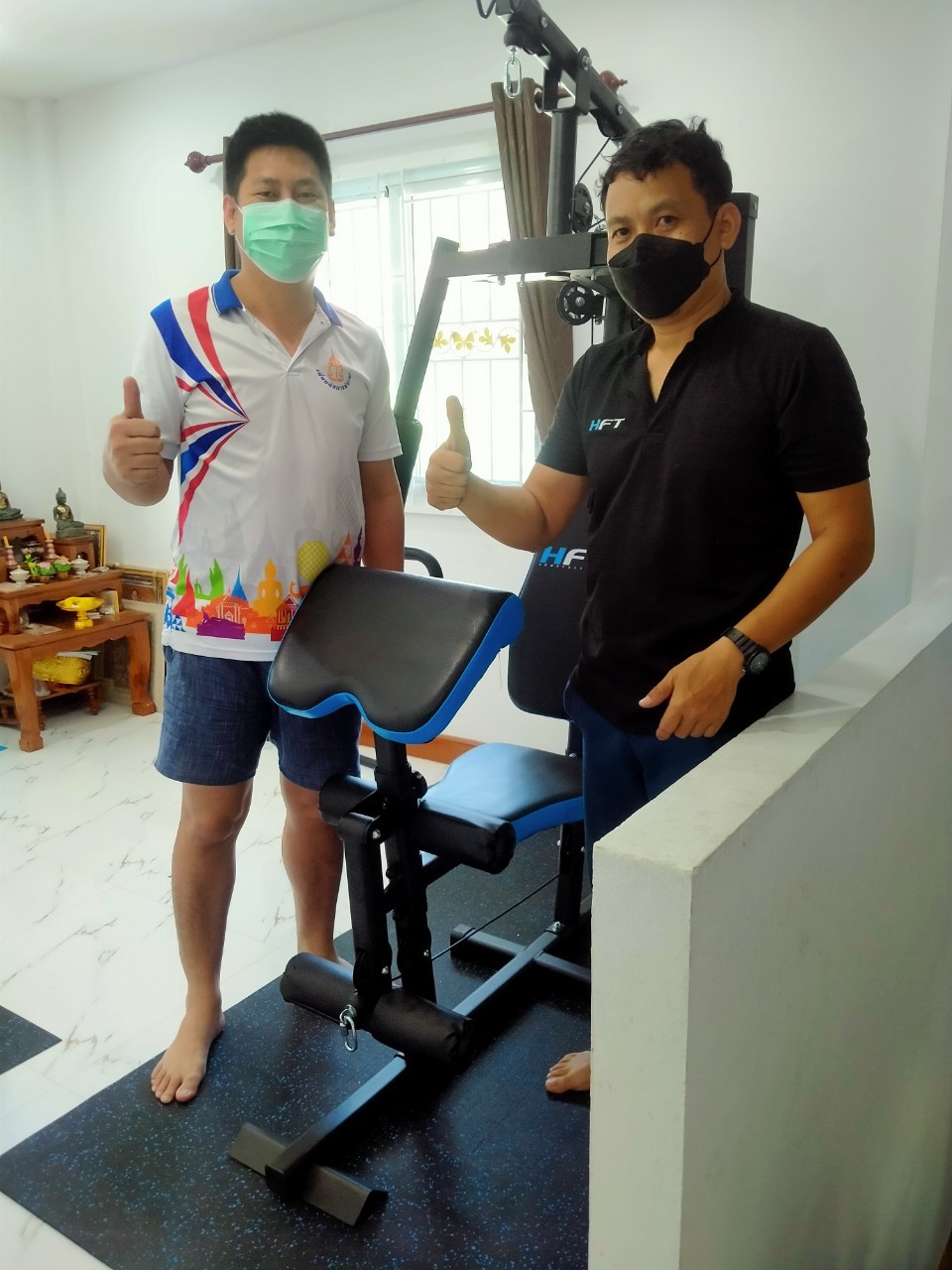 รีวิวชุดโฮมยิม Home gym รุ่น KH2 ส่งตรง บริการถึงบ้านคุณลูกค้า