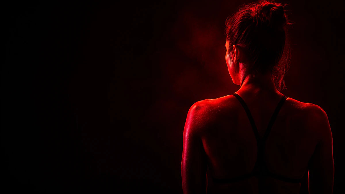 Red Light Therapy in a premium home wellness setting