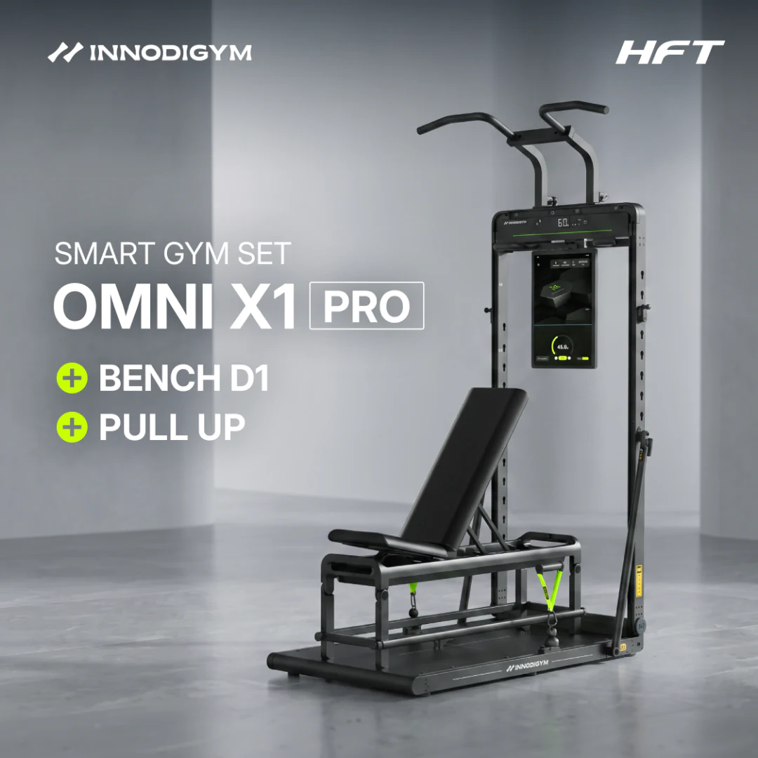 OMNI X1 Pro Full Set เครื่องหลัก พร้อม Pull-up Bar และม้านั่ง