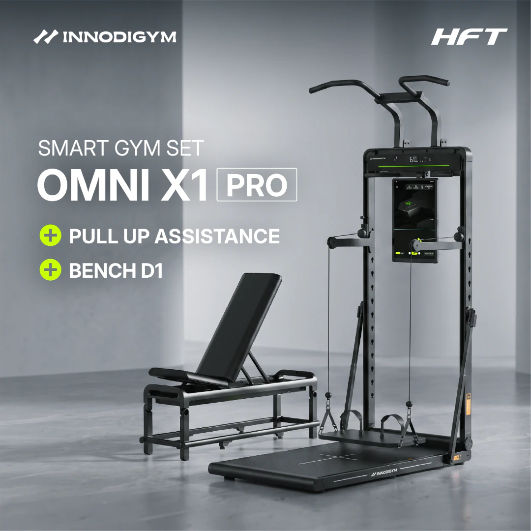 INNODIGYM Full Set เครื่องหลัก พร้อม Pull-up Bar และม้านั่ง