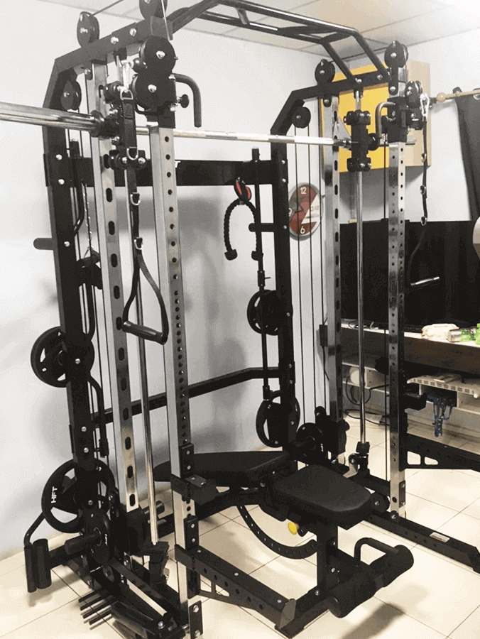 รีวิวเครื่อง smith machine 10