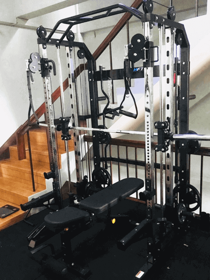 รีวิวเครื่อง smith machine 12