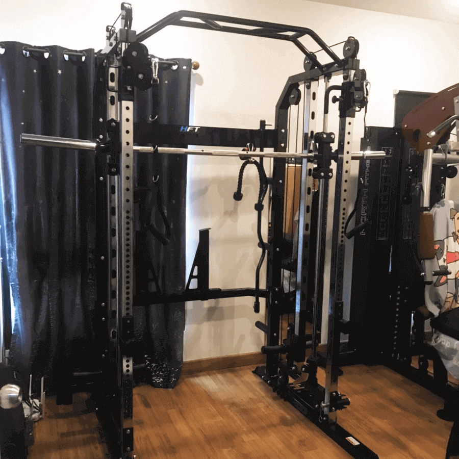รีวิวเครื่อง smith machine 14