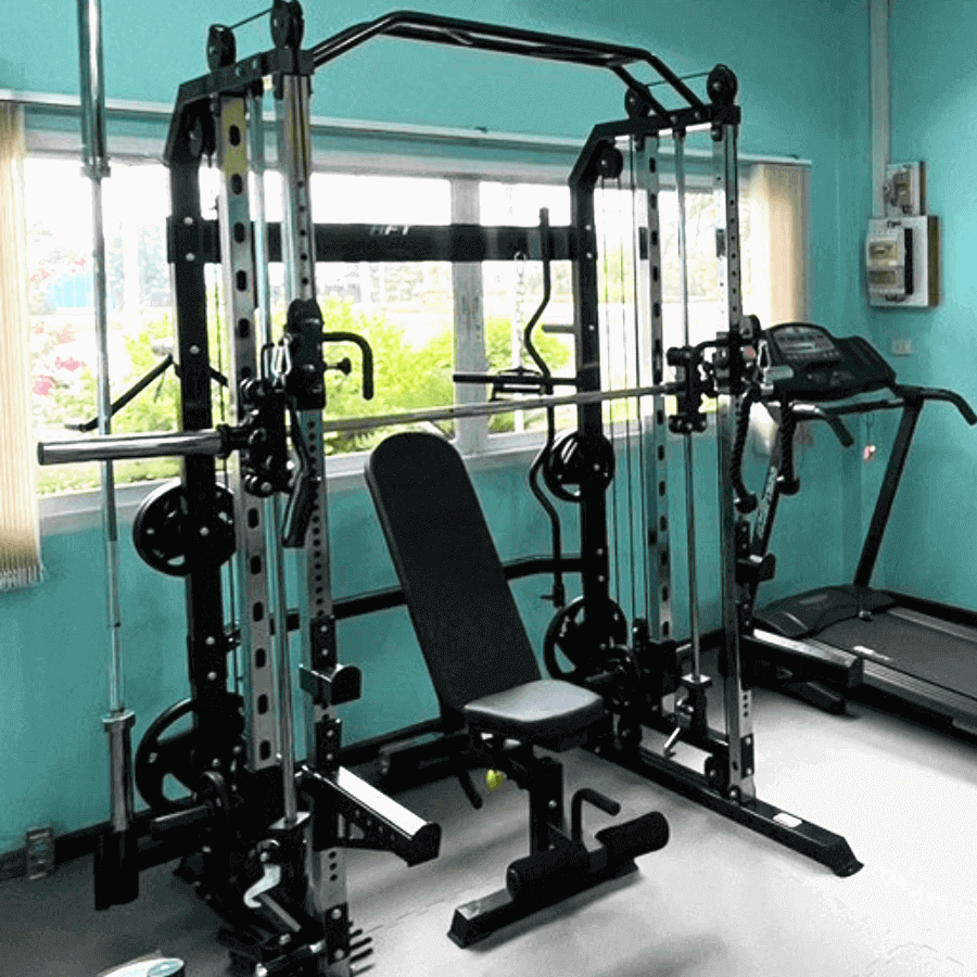 รีวิวเครื่อง smith machine 16